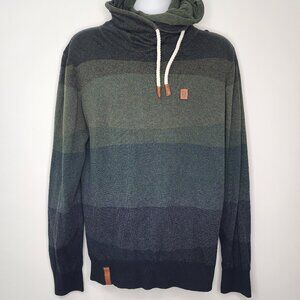 Naketano Light Green Cowl Neck Sweatshirt (2XL)